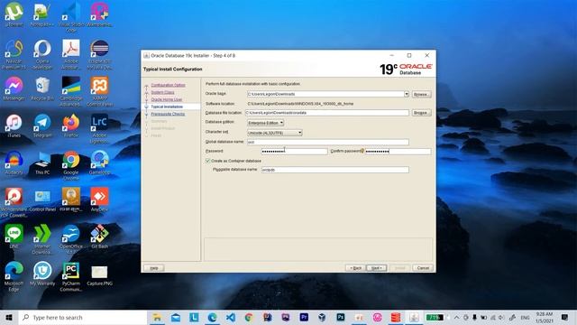 Install Oracle Database 19c смотреть онлайн
