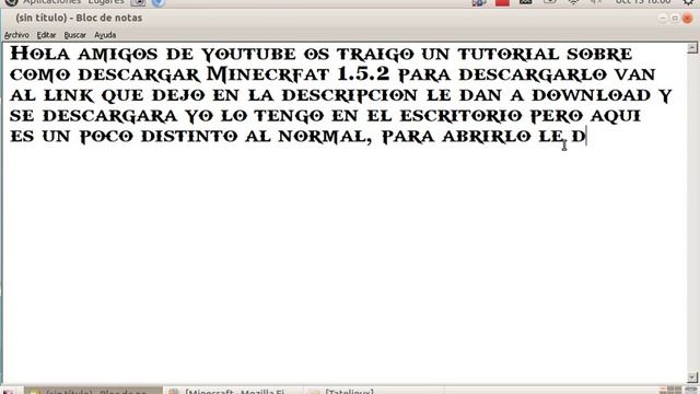 Descargar Minecraft 1.5.2 - Linux смотреть онлайн