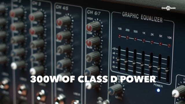 SubZero 300W Lightweight Powered Mixer Head | Gear4music смотреть онлайн