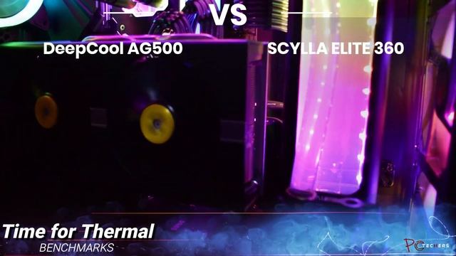 AIR vs AIO Cooler with DeepCool AG500 BK. смотреть онлайн