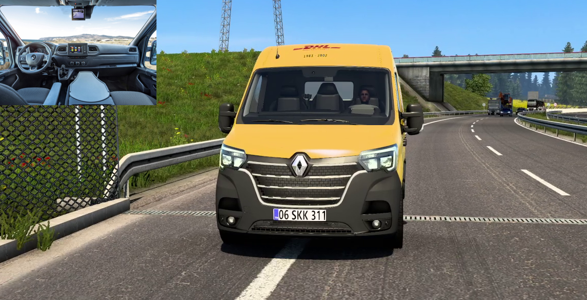 Euro Truck Simulator 2 "Renault Master 2020" [v1.0] смотреть онлайн