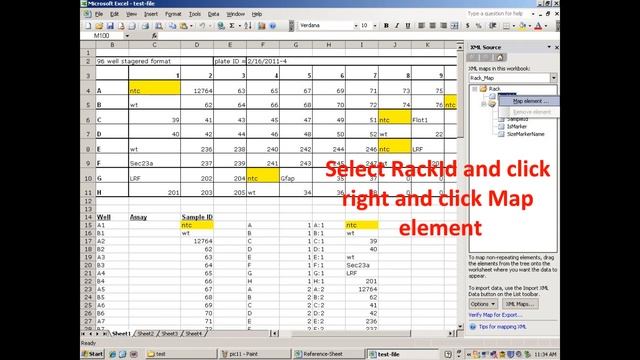 How to map Excel sheet to XML in MS EXCEL? смотреть онлайн