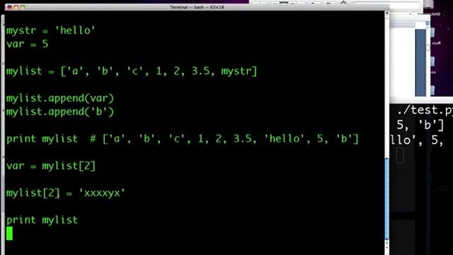 Python 10: Lists смотреть онлайн