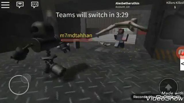 Играю в ROBLOX, Зона 51. (Killer mode). Пришелец PRO. смотреть онлайн
