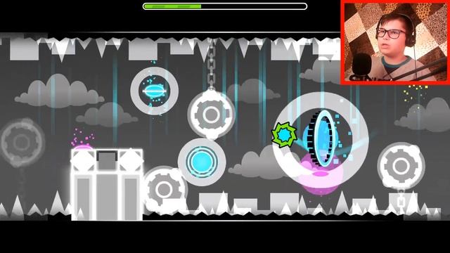 ПРОШЁЛ СВОЙ ПЕРВЫЙ ДЕМОН В GEOMETRY DASH! смотреть онлайн