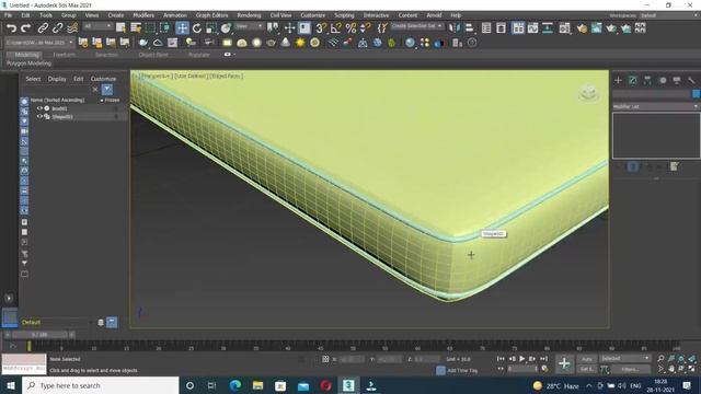 How to make mattress in 3ds Max | Mattress modeling in 3ds max смотреть онлайн