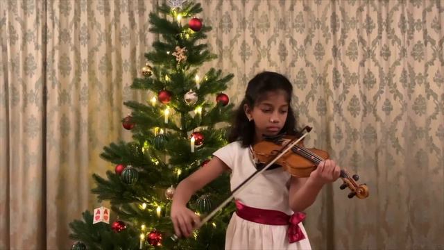 We wish you a Merry Christmas - Happy Christmas - Violin смотреть онлайн