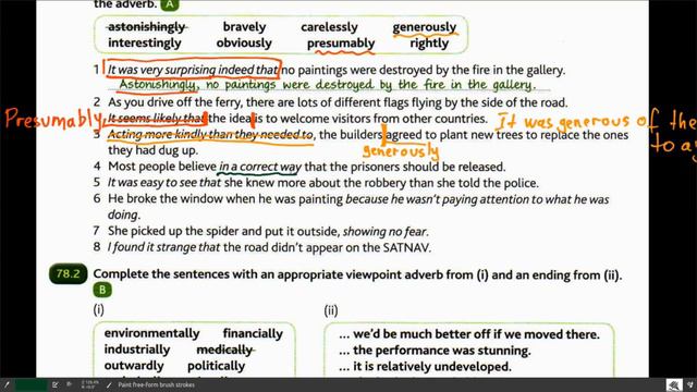 Advanced Grammar in Use | Unit 78-1 | COMMENT ADVERBS смотреть онлайн