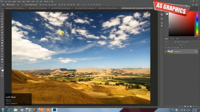 how to Change - Sky any Image in - Adobe Photoshop cc 2017 смотреть онлайн