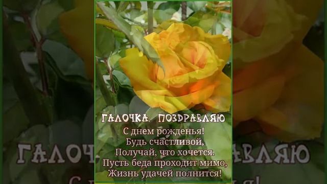 ГАЛЯ, ГАЛОЧКА, ГАЛИНА, ПОЗДРАВЛЯЮ С ДНЕМ РОЖДЕНИЯ. СУПЕР МУЗЫКАЛЬНАЯ ОТКРЫТКА ПОЁТ ТАТЬЯНА ЧУБАРОВА смотреть онлайн