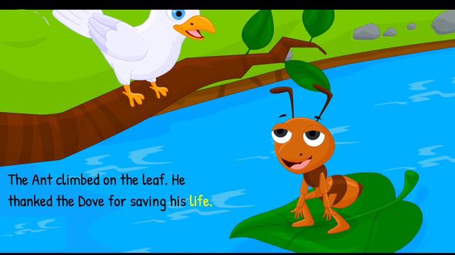 Moral Stories For Kids||The Ant & The Dove||#kidsstory