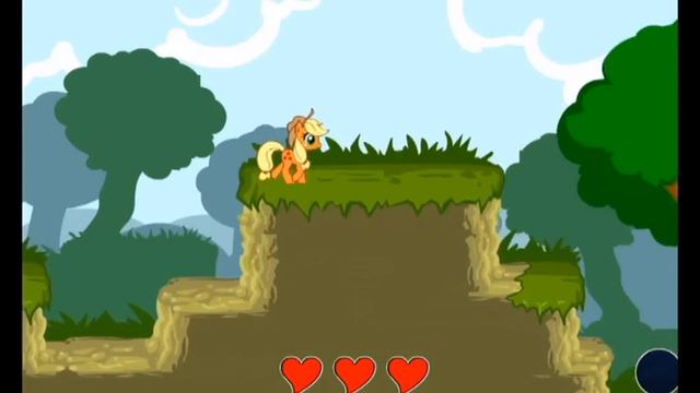 Видео игры. Май Литл пони. Эпплджек в лесу. смотреть онлайн