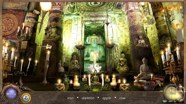 Around The World in 80 Days Hidden Object games The Buddhist Temple смотреть онлайн