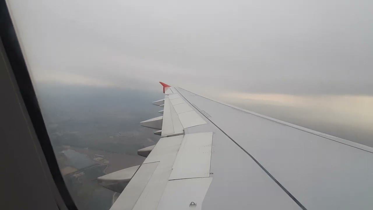 Взлетаем в Алма-Ате. 12.05.2023