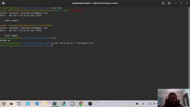 Can we push an empty commit in git ? смотреть онлайн