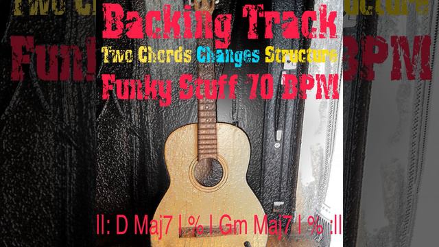 Backing Track Two Chords Changes Structure D Maj7 Gm Maj7 смотреть онлайн
