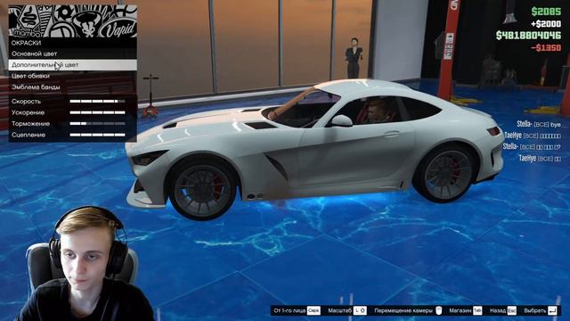 GTA 5 Online: Тест драйв спорткара Benefactor Schlagen GT смотреть онлайн