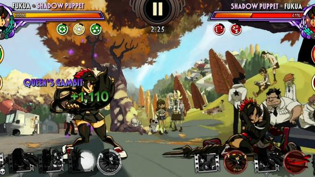 Skullgirls Mobile: Shiny Shadow Puppet vs 131K Team in Parasoul's Diamond Prize Fight смотреть онлайн
