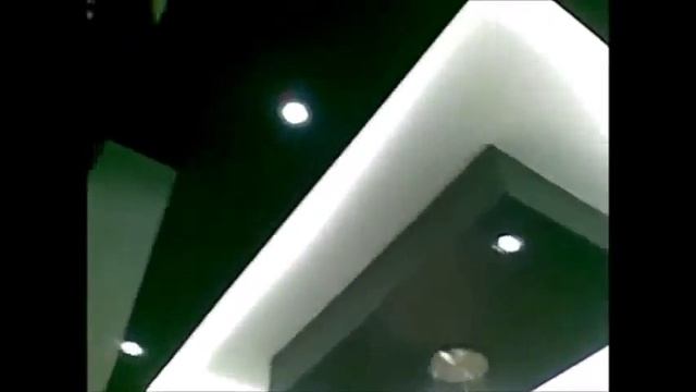 Двухуровневый Натяжной Потолок с Подсветкой в Маленькой Комнате смотреть онлайн