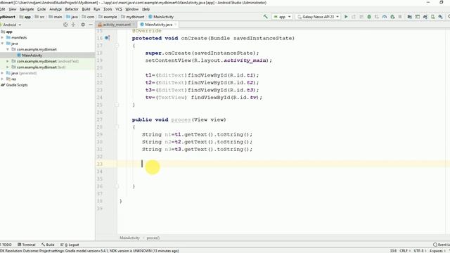 How to connect Android application to MySQL in WAMP Server | Android MySQL Database Tutorial Hindi смотреть онлайн