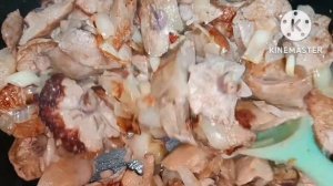 Готовлю грибы"синяя ножка".