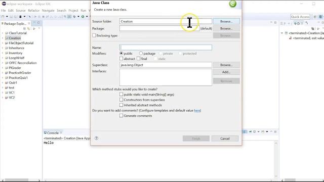 Tutorial on How to Create Eclipse Projects смотреть онлайн