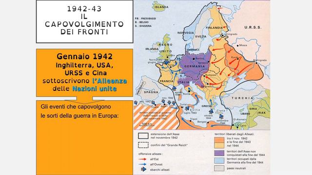 La seconda guerra mondiale: dalla battaglia di Stalingrado allo sbarco in Normandia смотреть онлайн
