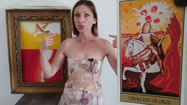 Рыцарь пентаклей. Таро Сальвадора Дали. смотреть онлайн