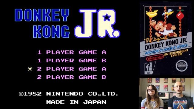 NES Black Box Games - Donkey Kong & Donkey Kong Jr. смотреть онлайн