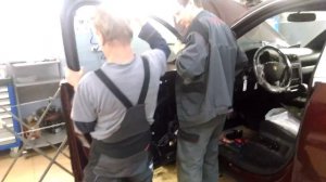 Диагностика стеклоподъемника Porsche Cayenne