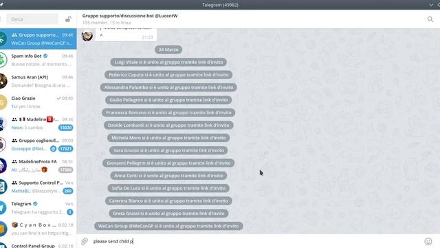 Userbot che segnalano messaggi смотреть онлайн