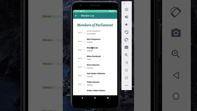 Parliament App Demo смотреть онлайн