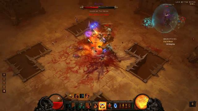 Diablo III Magda-Inferno Barberian Rlz смотреть онлайн
