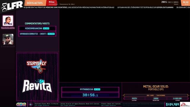 Metal Gear Solid: Portable Ops en 1:01:07 (New Game - Tsuchinoko) [SGDQ21] смотреть онлайн