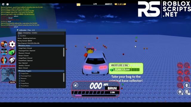 [UPDATED] Roblox Jailbreak Script Hack GUI Pastebin 2023: OP Auto Rob, Auto Arrest & More! смотреть онлайн