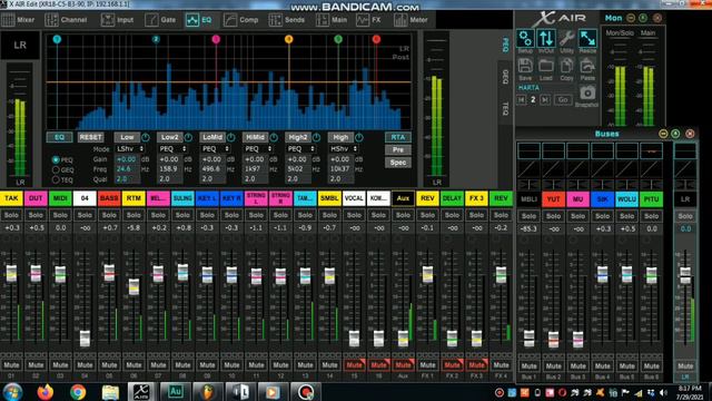 Cek Sound Multitrack Pakai Behringer Xr18 #behringerxr18 #xr18