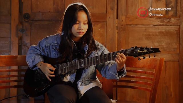 Dream Theater - Awaken The Master full guitar cover by Vickimentary (12) смотреть онлайн