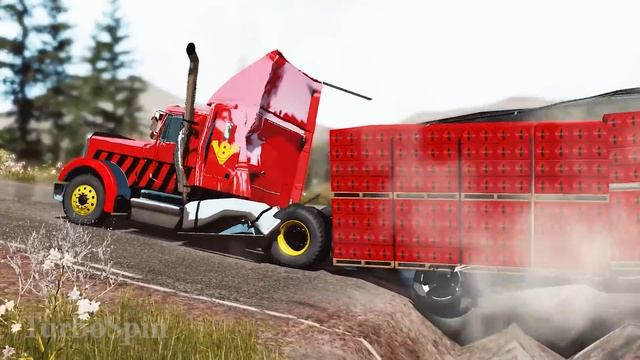 Trucks vs Potholes #40 | BeamNG.DRIVE