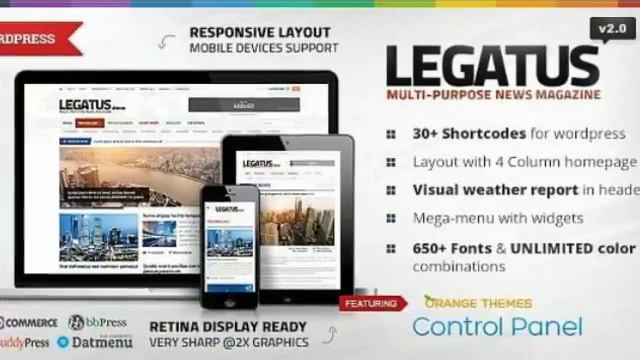 Premium Magazine Wordpress Themes смотреть онлайн