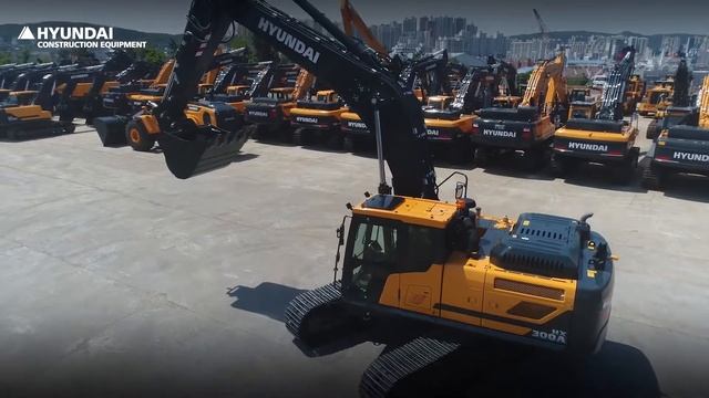 First Move of the HX300A | Hyundai Construction Equipment смотреть онлайн