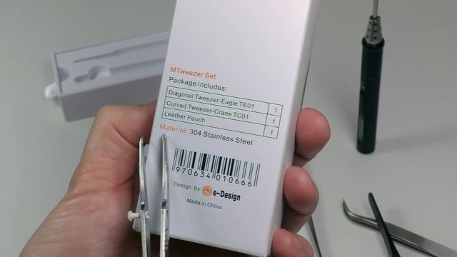 MTweezer Set пинцеты от создателей TS100 и TS80 смотреть онлайн