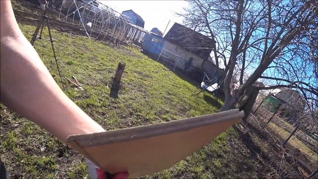 Дачный сезон.Перекопал огород.Поменял кран под давлением.Сжег мусор. смотреть онлайн
