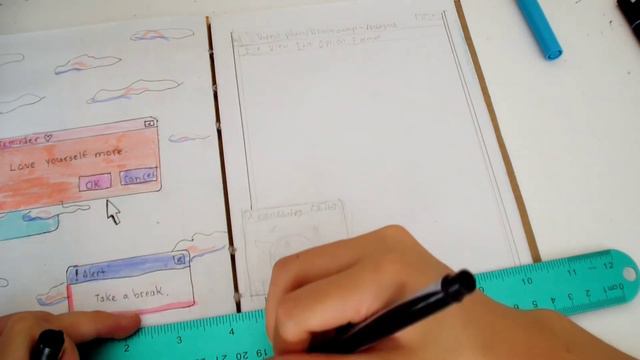 August 2020 Plan With Me│Bullet Journal Setup│Vaporwave Computer Windows Aesthetic смотреть онлайн