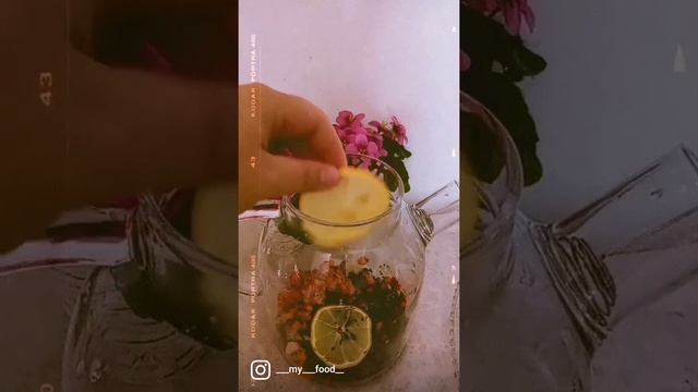 ЧАЙ С ОБЛЕПИХОЙ✔️ РЕКОМЕНДУЮ ПОПРОБОВАТЬ, ОЧЕНЬ ВКУСНО♥️ смотреть онлайн