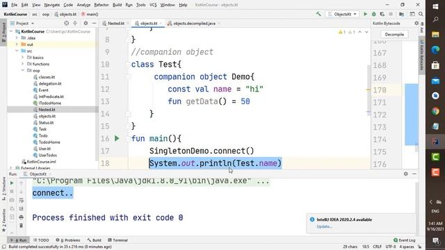 s3- #8 object declarations смотреть онлайн