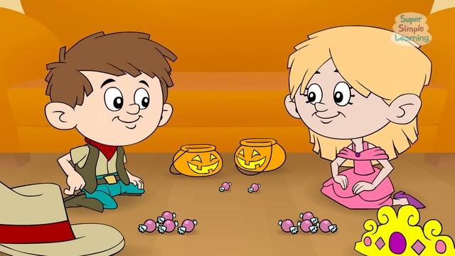 One For You, One For Me | Halloween Song | Super Simple Songs смотреть онлайн