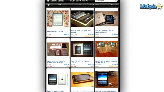 eBay for iPad Review смотреть онлайн