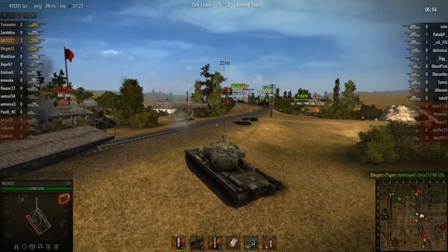 Прохоровка - T29 - 7 фрагов - Воин, Снайпер, ... смотреть онлайн