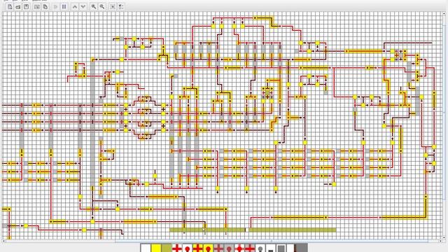 Minecraft: Redstone Simulator 1-bit CPU test смотреть онлайн