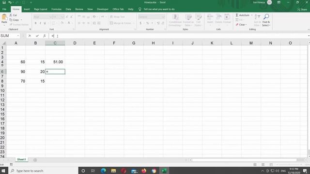 How to Subtract a Percentage in Excel смотреть онлайн